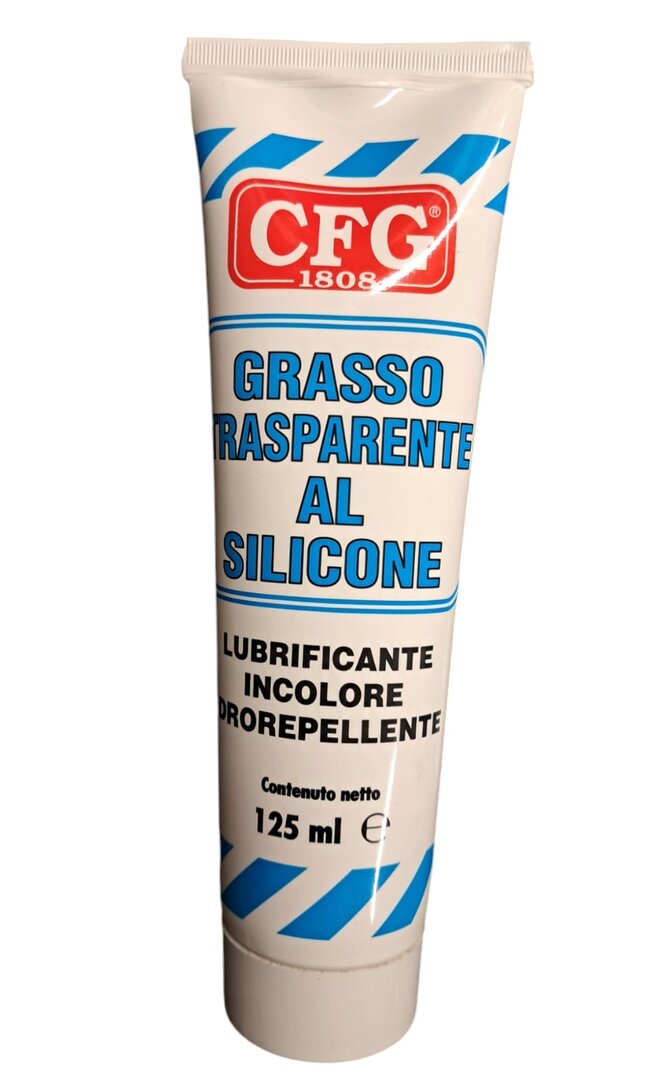 Art.A/2086 B - Grasso trasparente al silicone 125 gr.